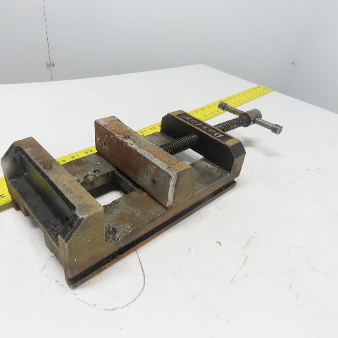 Dayton 6" Precision Machine Milling Vise 6" Jaw Opening Fixed Base
