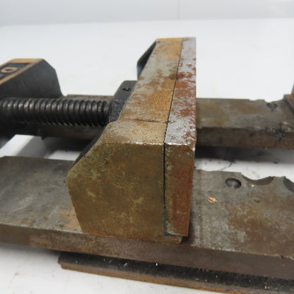 Dayton 6" Precision Machine Milling Vise 6" Jaw Opening Fixed Base