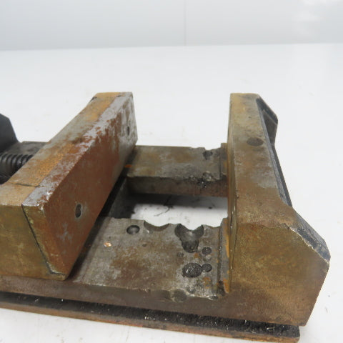 Dayton 6" Precision Machine Milling Vise 6" Jaw Opening Fixed Base
