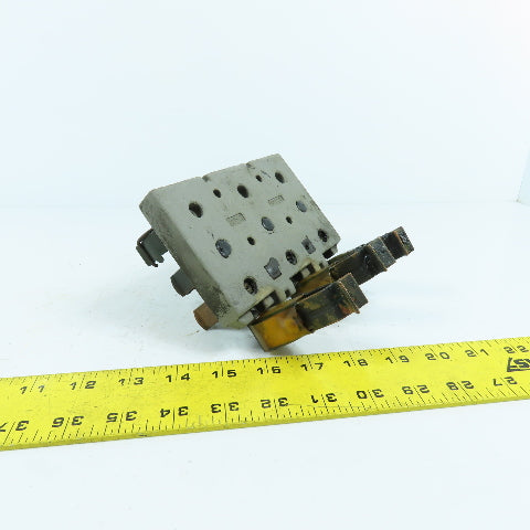 281-2 3-Pole Bus Plug Tap Contact Clip & Fuse Holder Copper