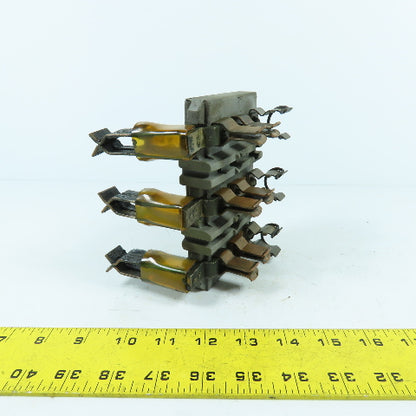281-2 3-Pole Bus Plug Tap Contact Clip & Fuse Holder Copper