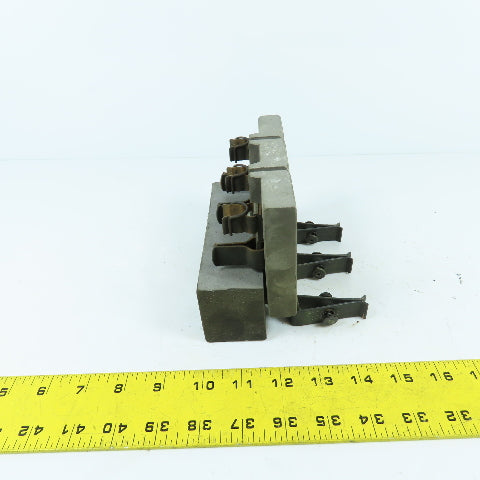 281-2 3-Pole Bus Plug Tap Contact Clip & Fuse Holder Copper
