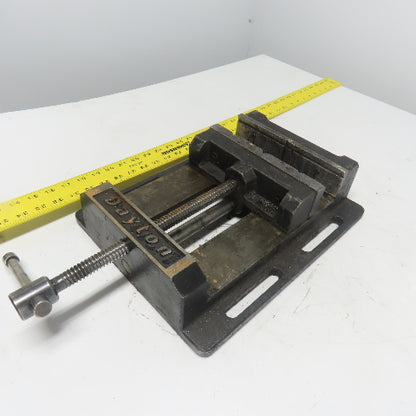 Dayton 8" Precision Machine Milling Vise 8" Jaw Opening Fixed Base