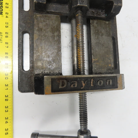 Dayton 8" Precision Machine Milling Vise 8" Jaw Opening Fixed Base