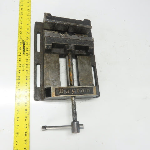 Dayton 8" Precision Machine Milling Vise 8" Jaw Opening Fixed Base