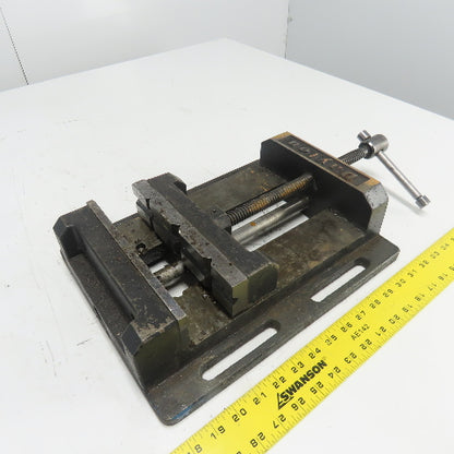 Dayton 8" Precision Machine Milling Vise 8" Jaw Opening Fixed Base