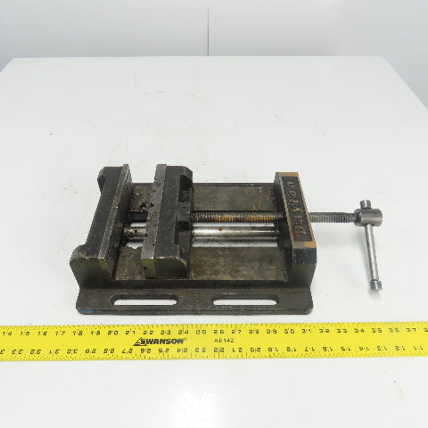 Dayton 8" Precision Machine Milling Vise 8" Jaw Opening Fixed Base
