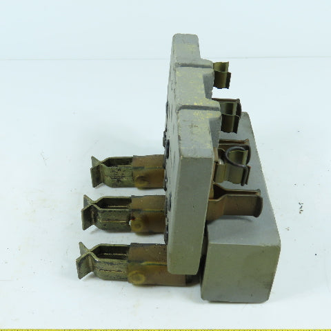 281-2 3-Pole Bus Plug Tap Contact Clip & Fuse Holder Copper