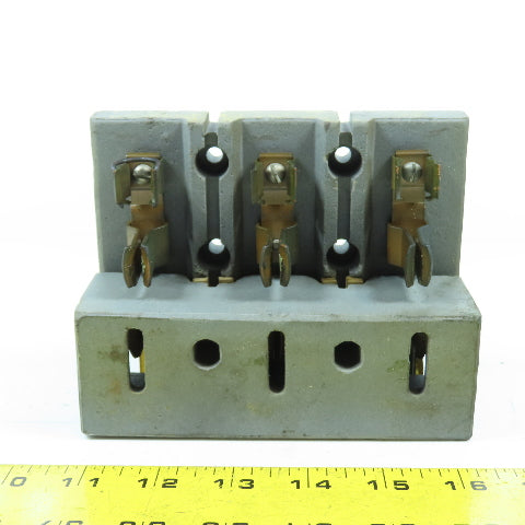 281-2 3-Pole Bus Plug Tap Contact Clip & Fuse Holder Copper