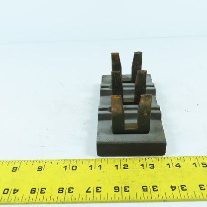 281-1 3-Pole Bus Plug Tap Contact Clip Copper (Ceramic Base)
