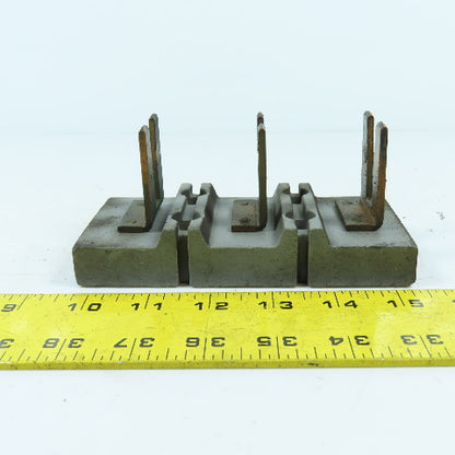 281-1 3-Pole Bus Plug Tap Contact Clip Copper (Ceramic Base)