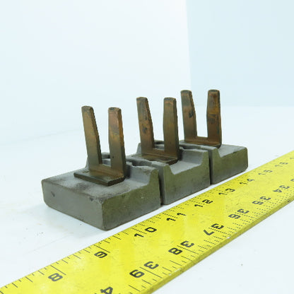 281-1 3-Pole Bus Plug Tap Contact Clip Copper (Ceramic Base)
