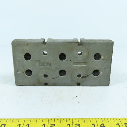 281-1 3-Pole Bus Plug Tap Contact Clip Copper (Ceramic Base)