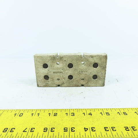281-1 3-Pole Bus Plug Tap Contact Clip Copper (Ceramic Base)