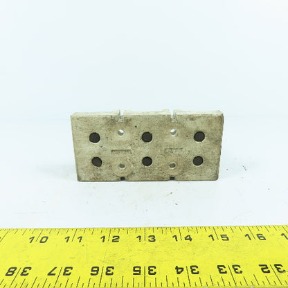 281-1 3-Pole Bus Plug Tap Contact Clip Copper (Ceramic Base)