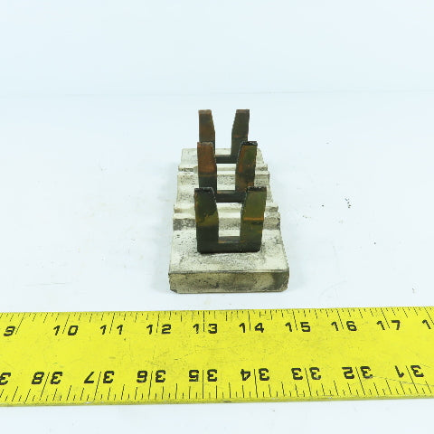 281-1 3-Pole Bus Plug Tap Contact Clip Copper (Ceramic Base)
