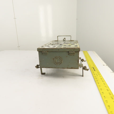 Federal Pacific CFP332 30A 3-Pole Fusible Cover Operated Plug-In Bus Switch 240V