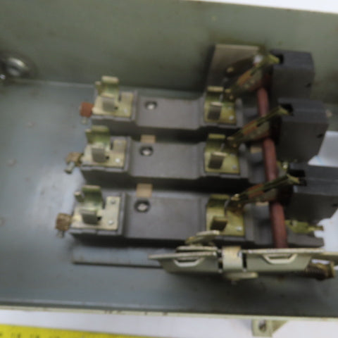 Federal Pacific SP1336 30A 3-P Fusible Plug-In Bus Switch 600V 20HP (Incomplete)