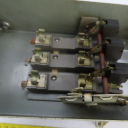 Federal Pacific SP1336 30A 3-P Fusible Plug-In Bus Switch 600V 20HP (Incomplete)