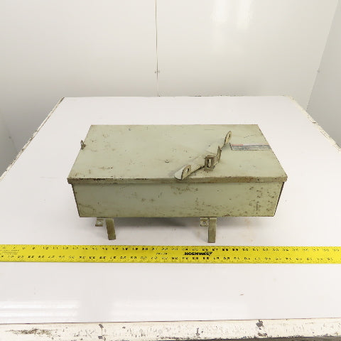 Federal Pacific SP1336 30A 3-P Fusible Plug-In Bus Switch 600V 20HP (Incomplete)