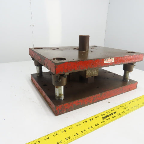 Danly 4 Post Horn Punch Press Die Set/Shoe 5" Open 2" OD Horn