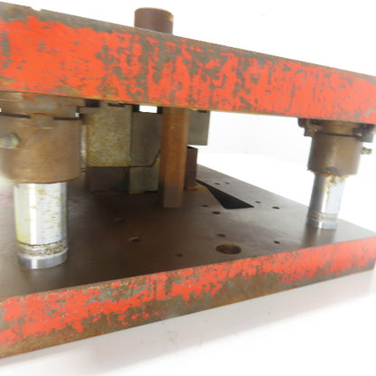 Danly 4 Post Horn Punch Press Die Set/Shoe 5" Open 2" OD Horn