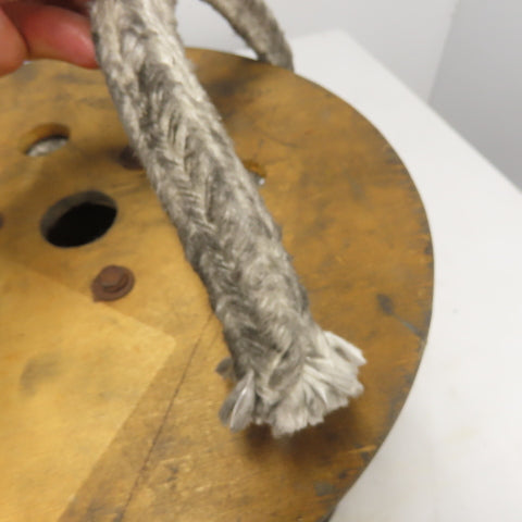 Square Ceramic Fiber Braid Rope W/ Glass Insert 60' L 7/8" Thick