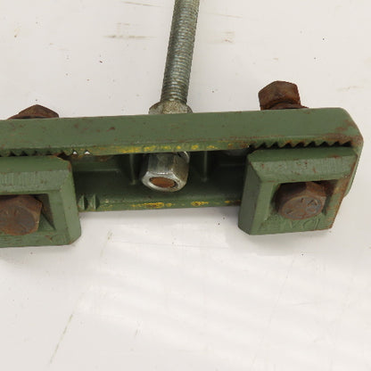 18" Long Threaded Rod I-Beam Clamp Type Suspension Hanger 8" & 11" Wide