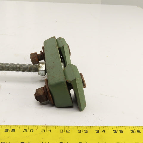 18" Long Threaded Rod I-Beam Clamp Type Suspension Hanger 8" & 11" Wide