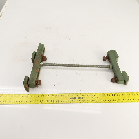 18" Long Threaded Rod I-Beam Clamp Type Suspension Hanger 8" & 11" Wide