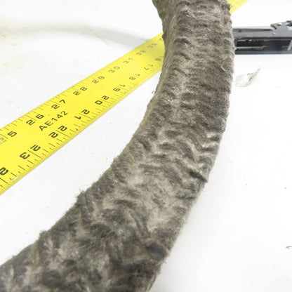 Square Ceramic Fiber Braid Rope W/ Glass Insert 15' L 1-5/8" Thick