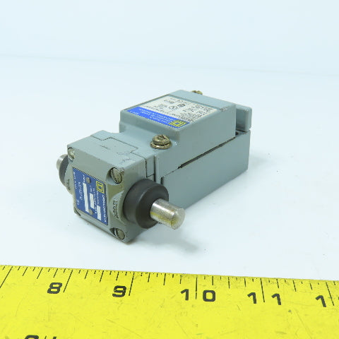 Square D 9007C62H Type 6P Side Plunger Limit Switch W/ Type H Head Pretravel .14