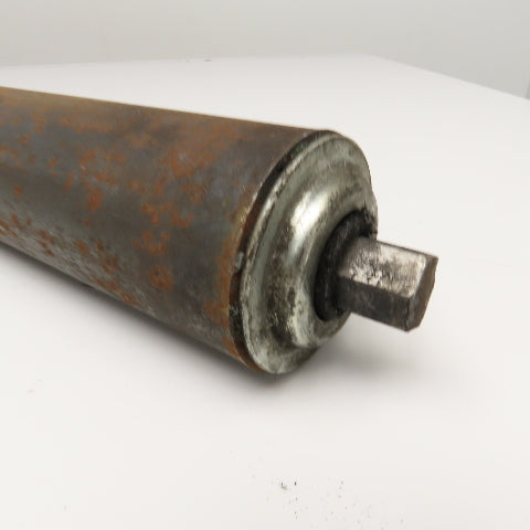 2.5" OD 38-3/4" BF Gravity Conveyor Roll 40-1/2" OAL