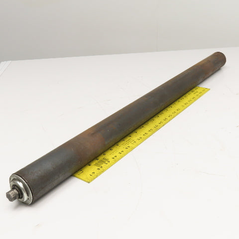 2.5" OD 38-3/4" BF Gravity Conveyor Roll 40-1/2" OAL