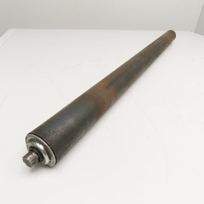 2.5" OD 38-3/4" BF Gravity Conveyor Roll 40-1/2" OAL