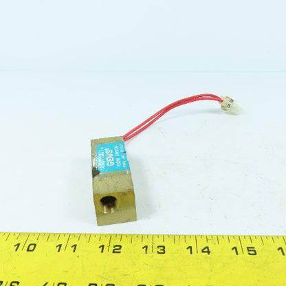 Gems FS-927 127840 1/4" NPT Flow Switch .50GPM 240VAC Max