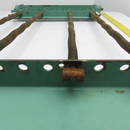 Roach Style Gravity Roller Conveyor Spring Assist Gate Hinge Assembly 30" BF