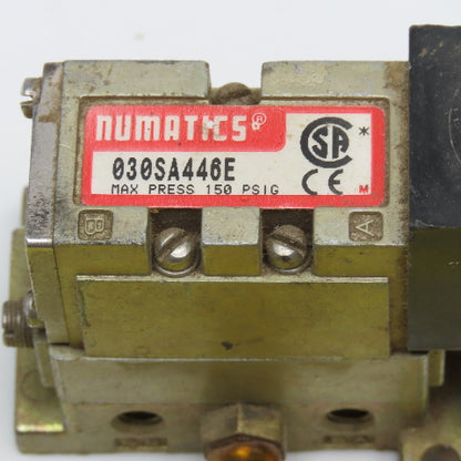 Numatics 030SA446E 5/2 Position Miniature Pneumatic Directional Valve 24VDC