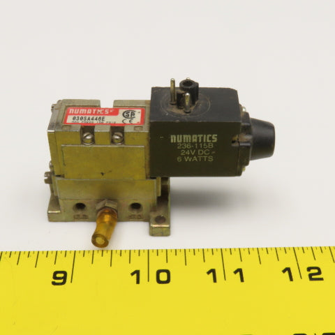 Numatics 030SA446E 5/2 Position Miniature Pneumatic Directional Valve 24VDC