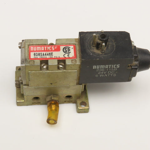 Numatics 030SA446E 5/2 Position Miniature Pneumatic Directional Valve 24VDC
