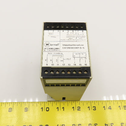 Hornel EV128001/47-5-5 Pulse Analyzer Module 110/220V