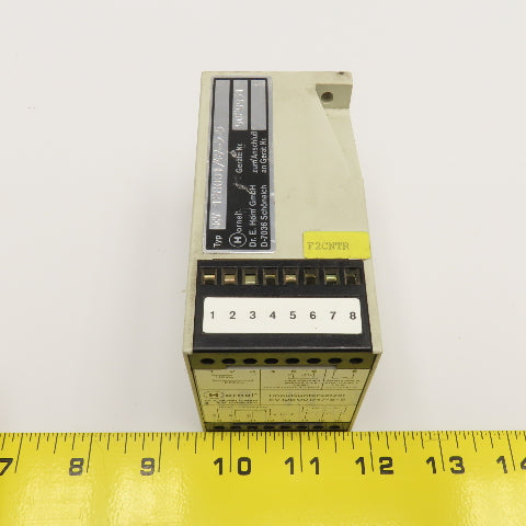 Hornel EV128001/47-5-5 Pulse Analyzer Module 110/220V