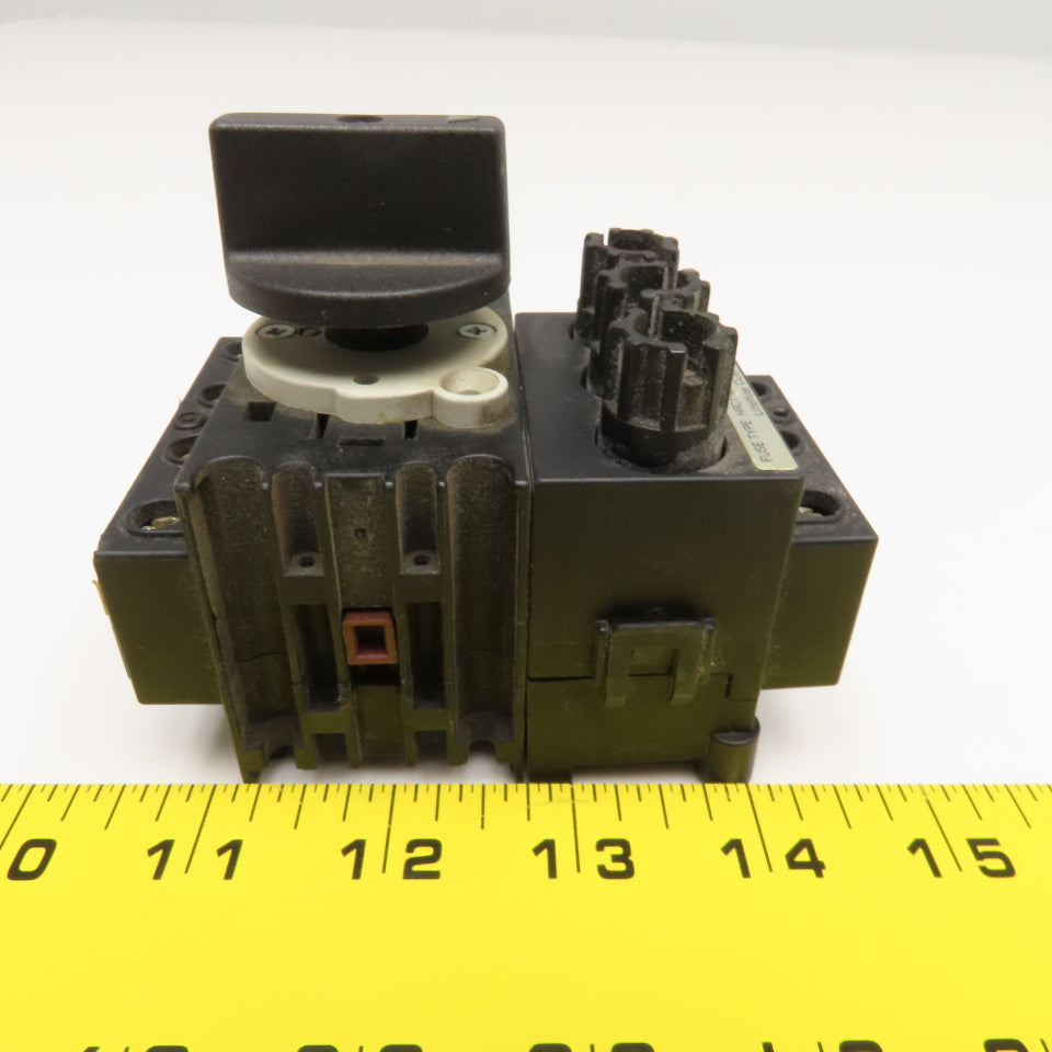Advance Controls XF30BY 600V 20Hp Max Fused Disconnect Switch Manual Operator