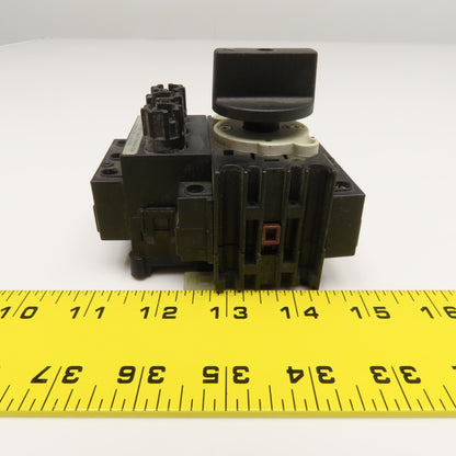 Advance Controls XF30BY 600V 20Hp Max Fused Disconnect Switch Manual Operator