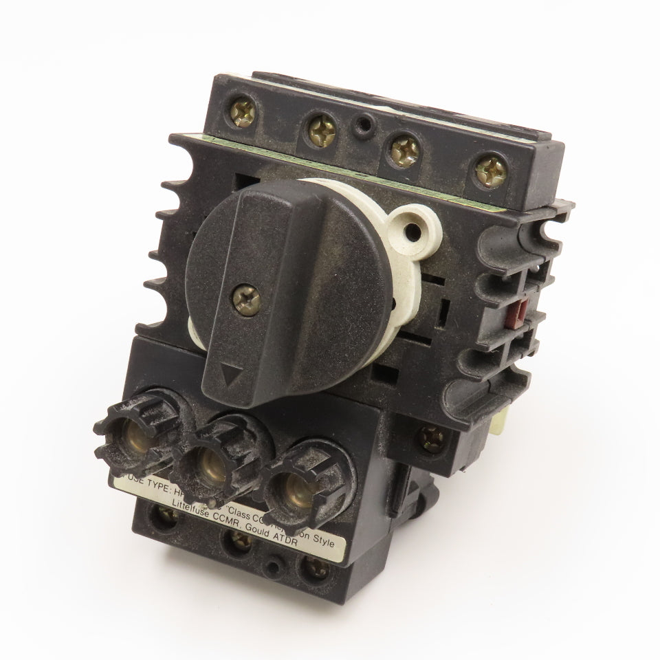 Advance Controls XF30BY 600V 20Hp Max Fused Disconnect Switch Manual Operator
