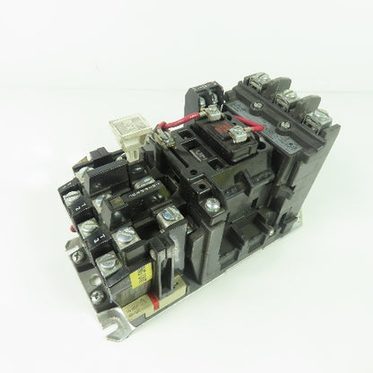 Allen Bradley 509-BOD Ser B Size 1 27A Non-Reversing Motor Starter 600VAC