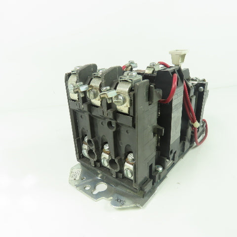 Allen Bradley 509-BOD Ser B Size 1 27A Non-Reversing Motor Starter 600VAC