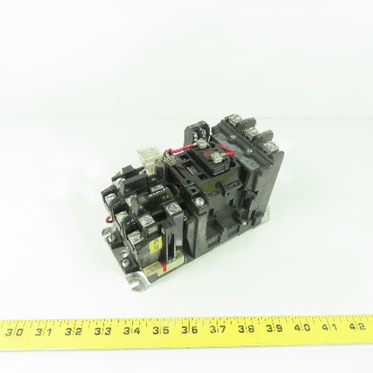 Allen Bradley 509-BOD Ser B Size 1 27A Non-Reversing Motor Starter 600VAC