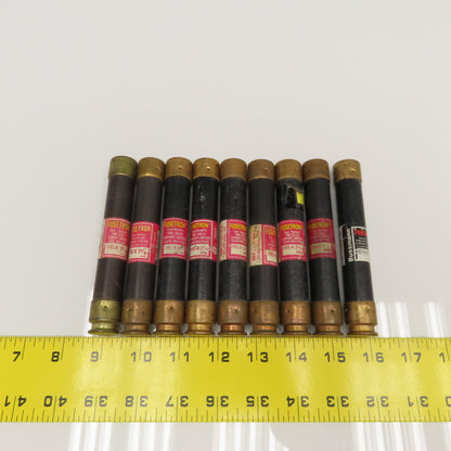 Fusetron FRS-R 2-8/10 2-8/10A Time Delay Class RK5 Fuse Lot Of 9