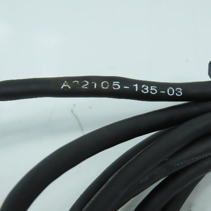 Allen Bradley A22105-135-03 8-Pin Connector Cable 10' Male x Female